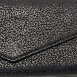 DIOR Black Leather issimo Continental Wallet