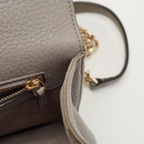 DIOR Grey Leather Medium ama Shoulder Bag