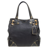 Louis Vuitton Black Suhali Leather Le Majestueux Tote