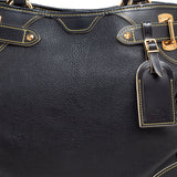Louis Vuitton Black Suhali Leather Le Majestueux Tote