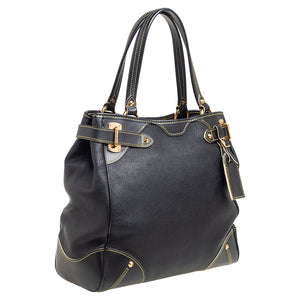 Louis Vuitton Black Suhali Leather Le Majestueux Tote