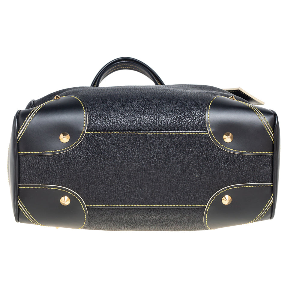 Louis Vuitton Black Suhali Leather Le Majestueux Tote
