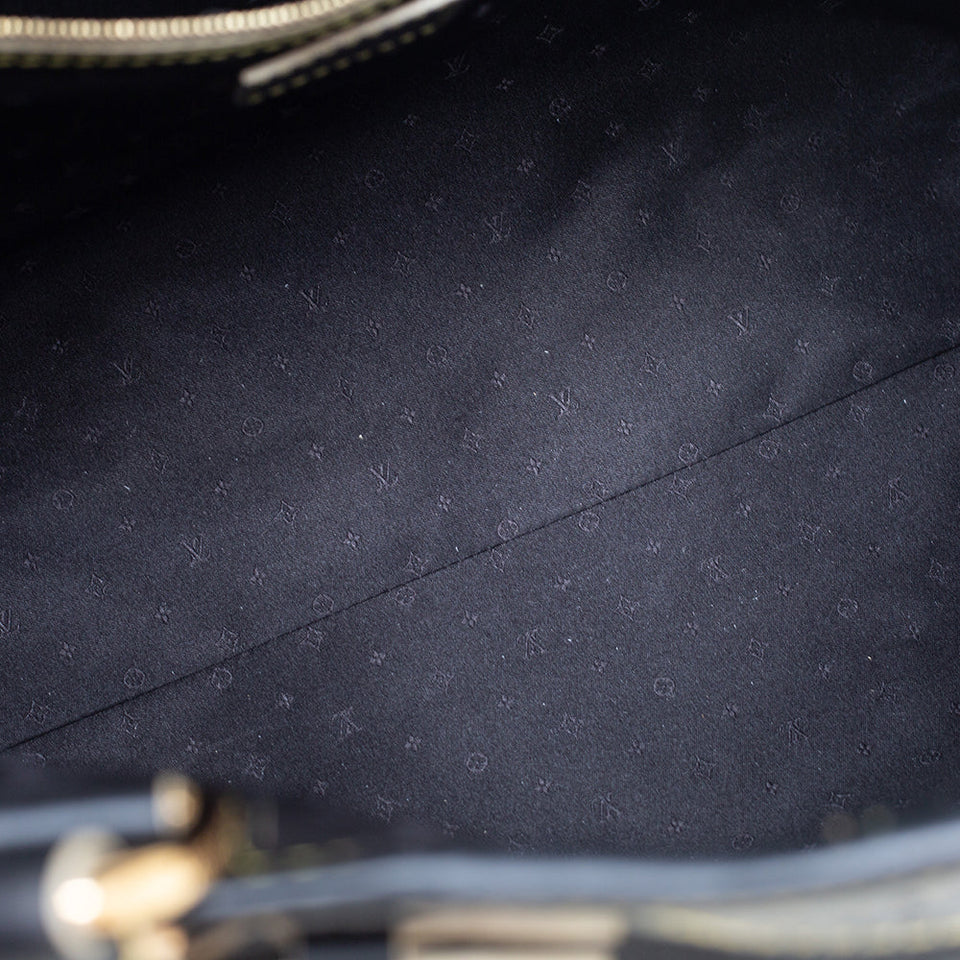 Louis Vuitton Black Suhali Leather Le Majestueux Tote