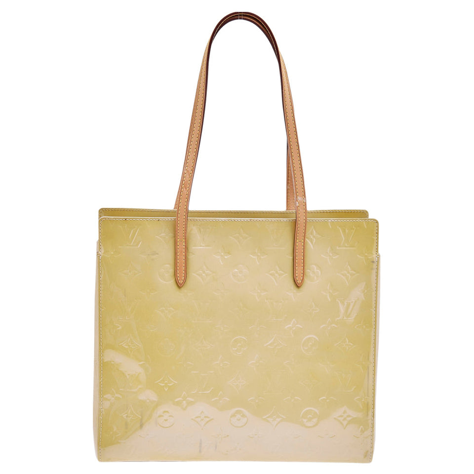 Louis Vuitton Blanc Corail Monogram Vernis Catalina EW Bag