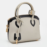 Louis Vuitton Gris Cuir Obsession Lockit BB Bag