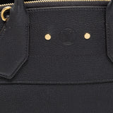 Louis Vuitton Black Leather City Steamer MM Bag