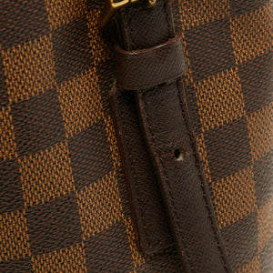 Louis Vuitton Damier Ebene Canvas Marais Bucket Bag