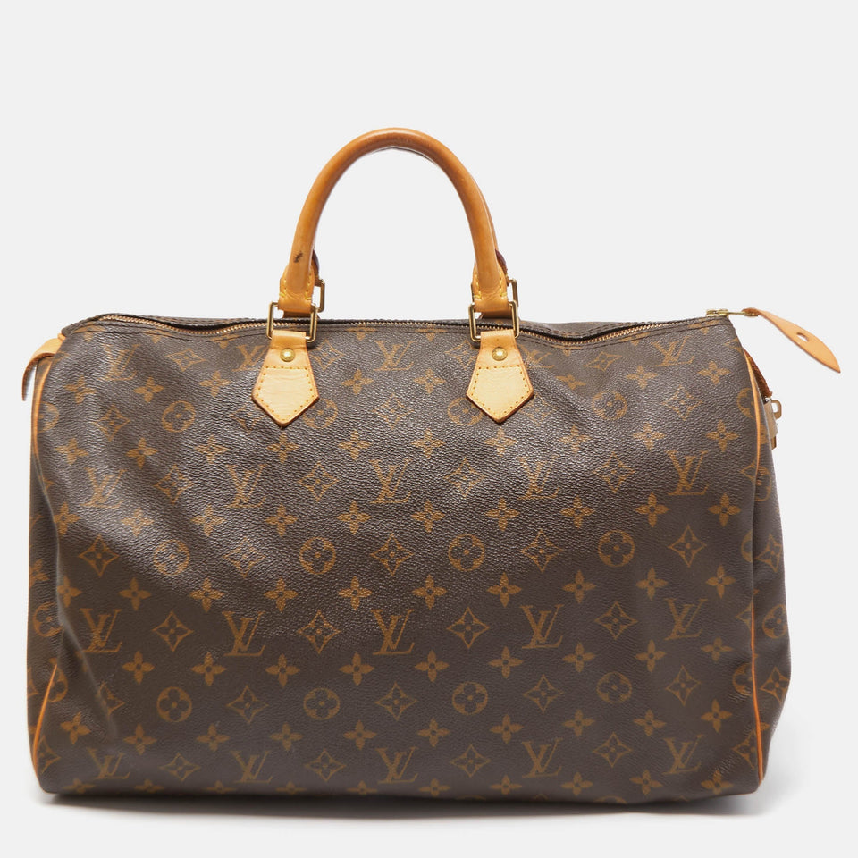 LOUIS VUITTON Monogram Canvas Speedy 40 Bag