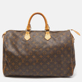 LOUIS VUITTON Monogram Canvas Speedy 40 Bag