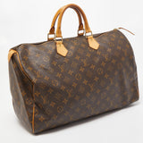 LOUIS VUITTON Monogram Canvas Speedy 40 Bag
