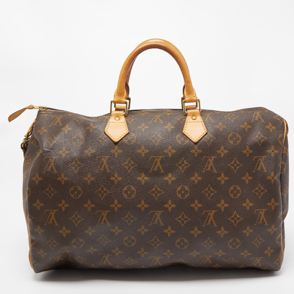 LOUIS VUITTON Monogram Canvas Speedy 40 Bag