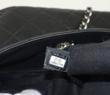 Chanel In The Business Tote Quilted Lambskin North South Black. Beautiful