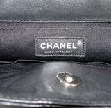 Chanel In The Business Tote Quilted Lambskin North South Black. Beautiful