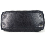 CHANEL On The Road Glazed Calfskin Leather Tote Bag