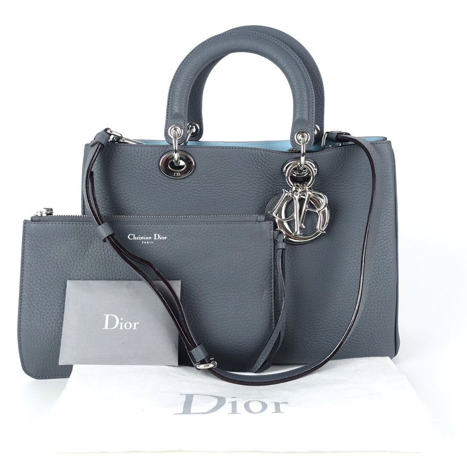 Diorissimo Medium Calf Leather Bag with Pouch