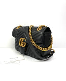 Gucci GG Marmont small cross-body bag black