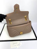 Gucci GG Marmont small cross-body bag flesh color