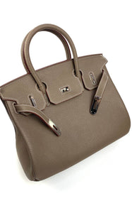 Hermes Birkin 30 Biscuit Togo Leather light brown Palladium Hardware