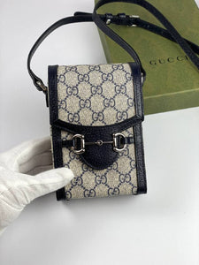 Gucci Horsebit 1955 mini bag black