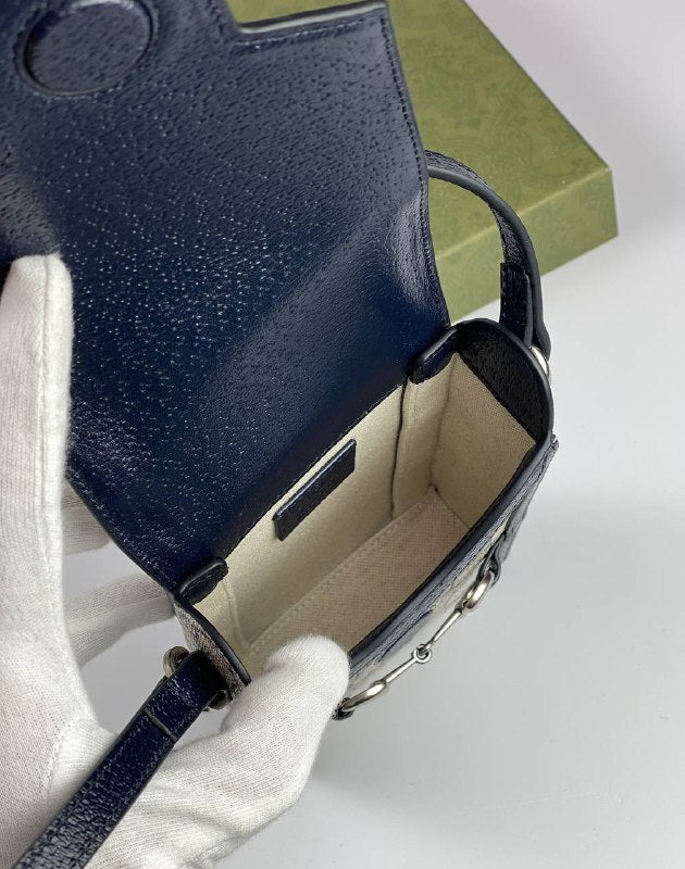 Gucci Horsebit 1955 mini bag black