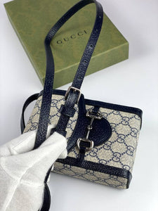 Gucci Horsebit 1955 mini bag black