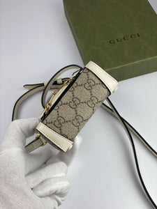 Gucci Horsebit 1955 mini bag white