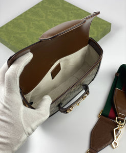 Gucci Horsebit 1955 shoulder bag brown