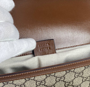 Gucci Horsebit 1955 shoulder bag brown