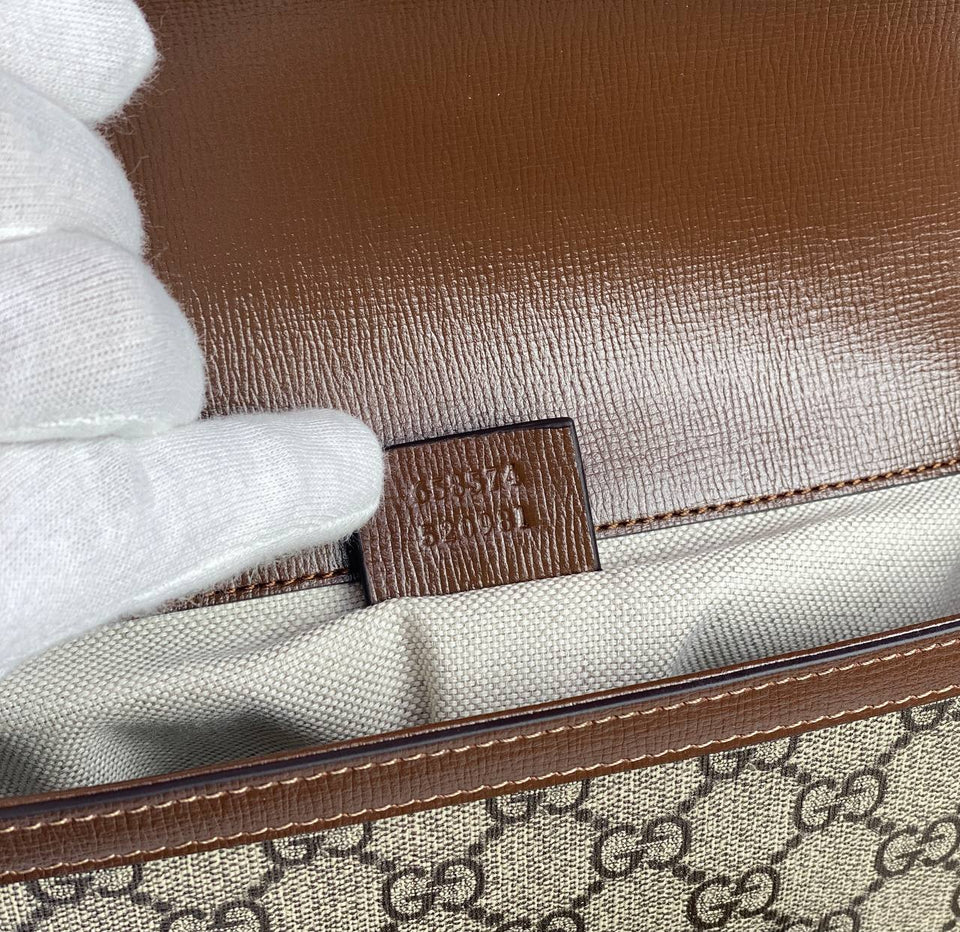 Gucci Horsebit 1955 shoulder bag brown