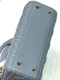 Christian Dior LADY DIOR MY ABCDior Denim Blue Cannage