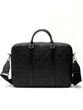 Gucci GG embossed Men's briefcase black