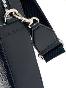 Gucci GG embossed Men's briefcase black
