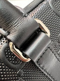 Gucci GG embossed Men's briefcase black