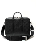 Gucci GG embossed Men's briefcase black
