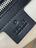 Gucci GG embossed Men's briefcase black