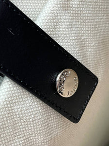 Gucci GG embossed Men's briefcase black