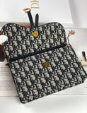 Dior SADDLE BAG Blue Oblique Jacquard