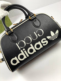 Gucci x adidas mini duffle bag