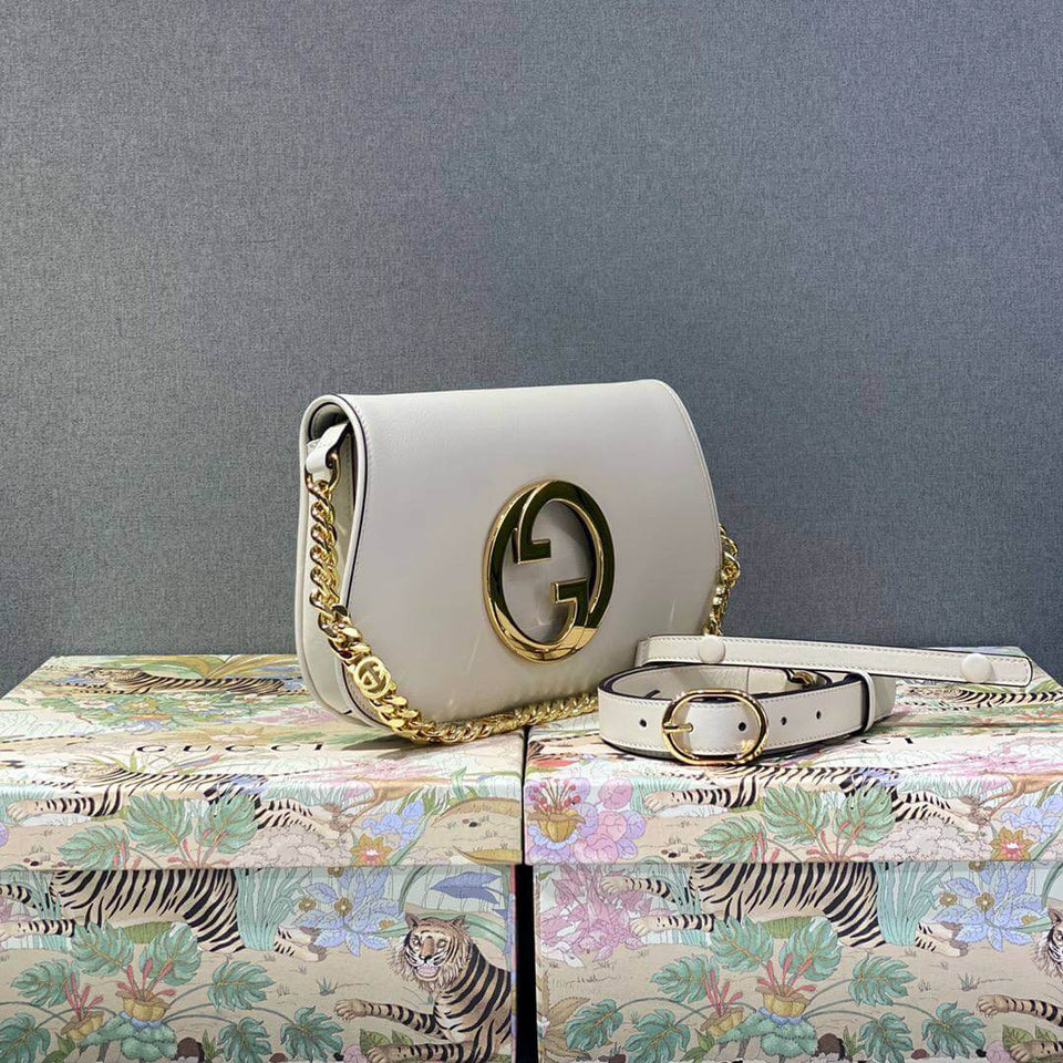 Gucci Blondie shoulder bag white