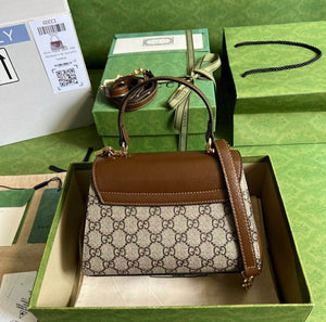 Gucci Horsebit 1955 mini bag light brown