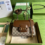 Gucci Horsebit 1955 mini bag light brown