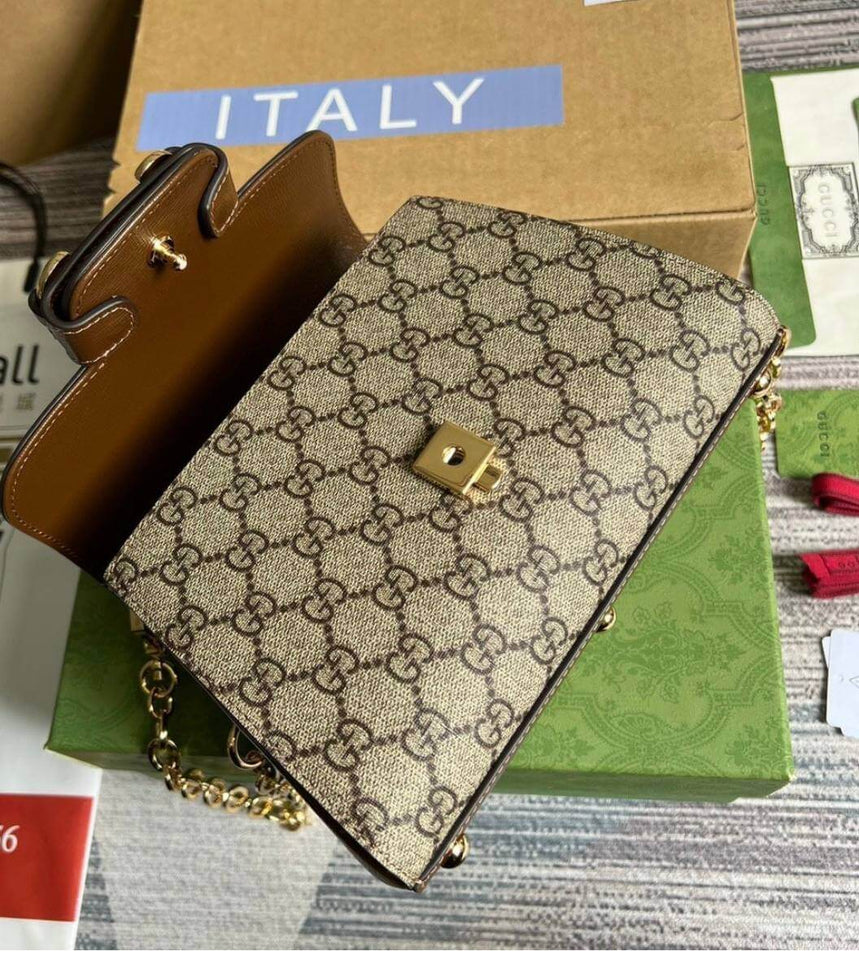 Gucci Horsebit 1955 mini bag light brown