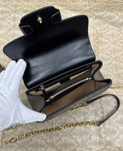 Gucci Horsebit 1955 medium bag black
