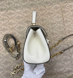 Gucci Horsebit 1955 mini bag white leather