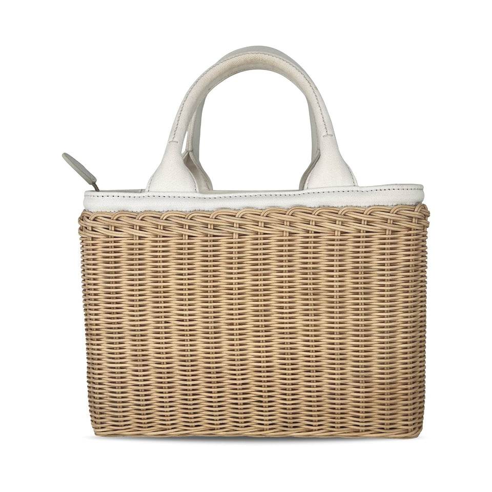 Prada wicker bag