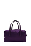 Prada Side Pocket Convertible Duffle Bag Tessuto Dark Purple