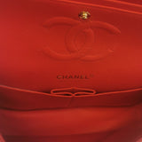 Chanel Classic Double Flap Medium Tricolor Lambskin Gold