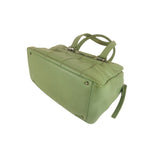 Chanel Chocolate Bar Bowling Bag Green