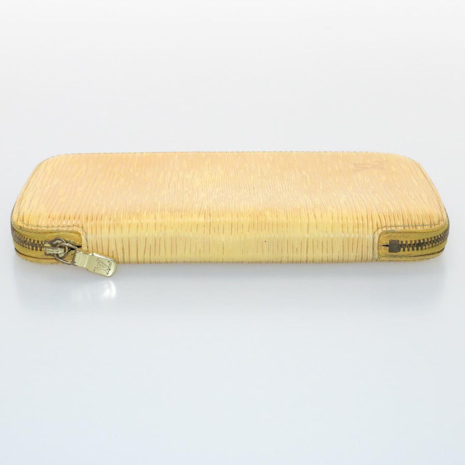 LOUIS VUITTON Epi Agenda Jeode Travel Case Yellow LV Auth am3002s