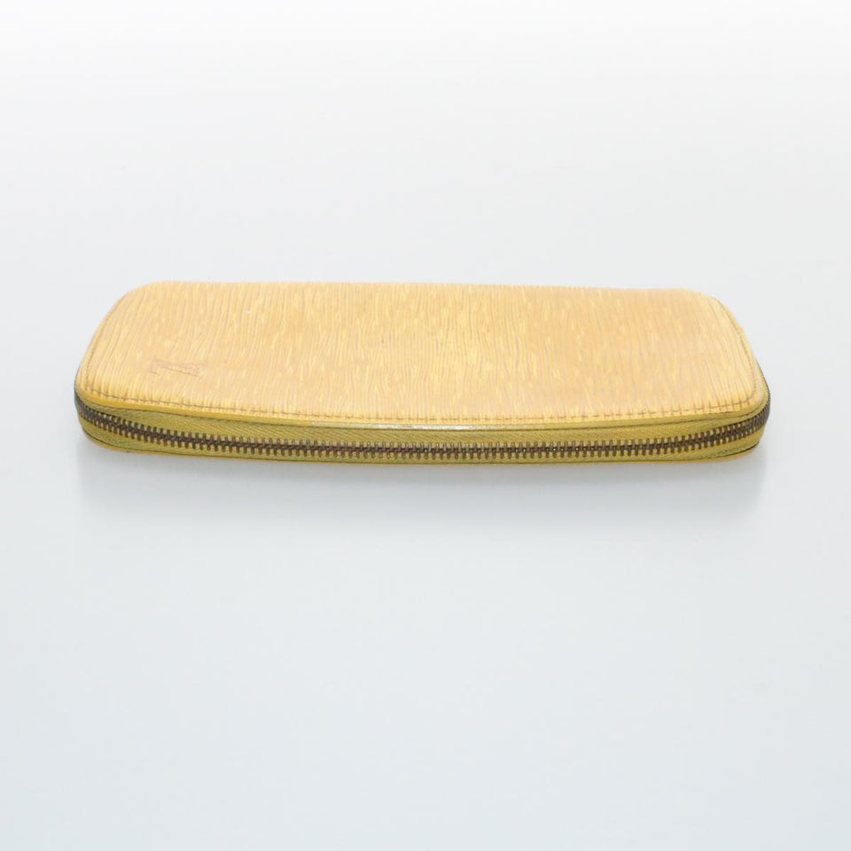 LOUIS VUITTON Epi Agenda Jeode Travel Case Yellow LV Auth am3002s